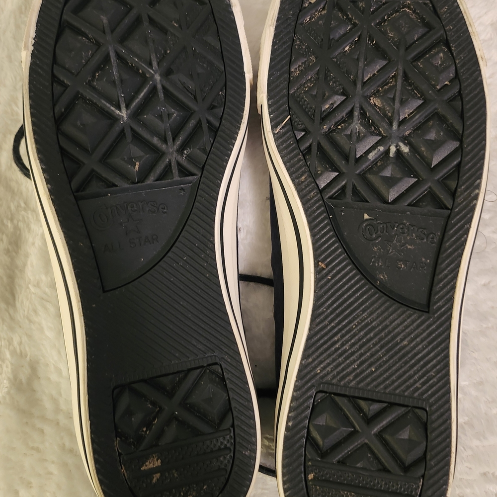 Converse Men's Black Sneakers - Picture 9 of 9